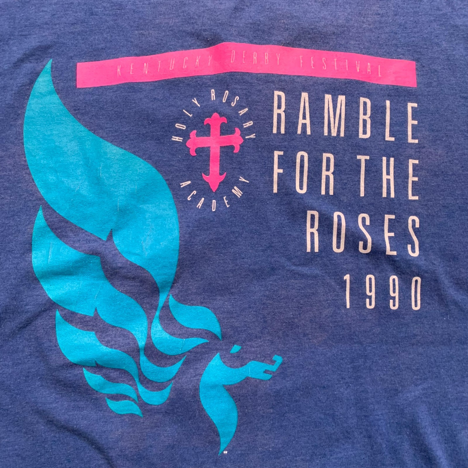 Vintage 90s Kentucky Derby Festival Ramble For The Roses Single Stitch T-Shirt L gallery
