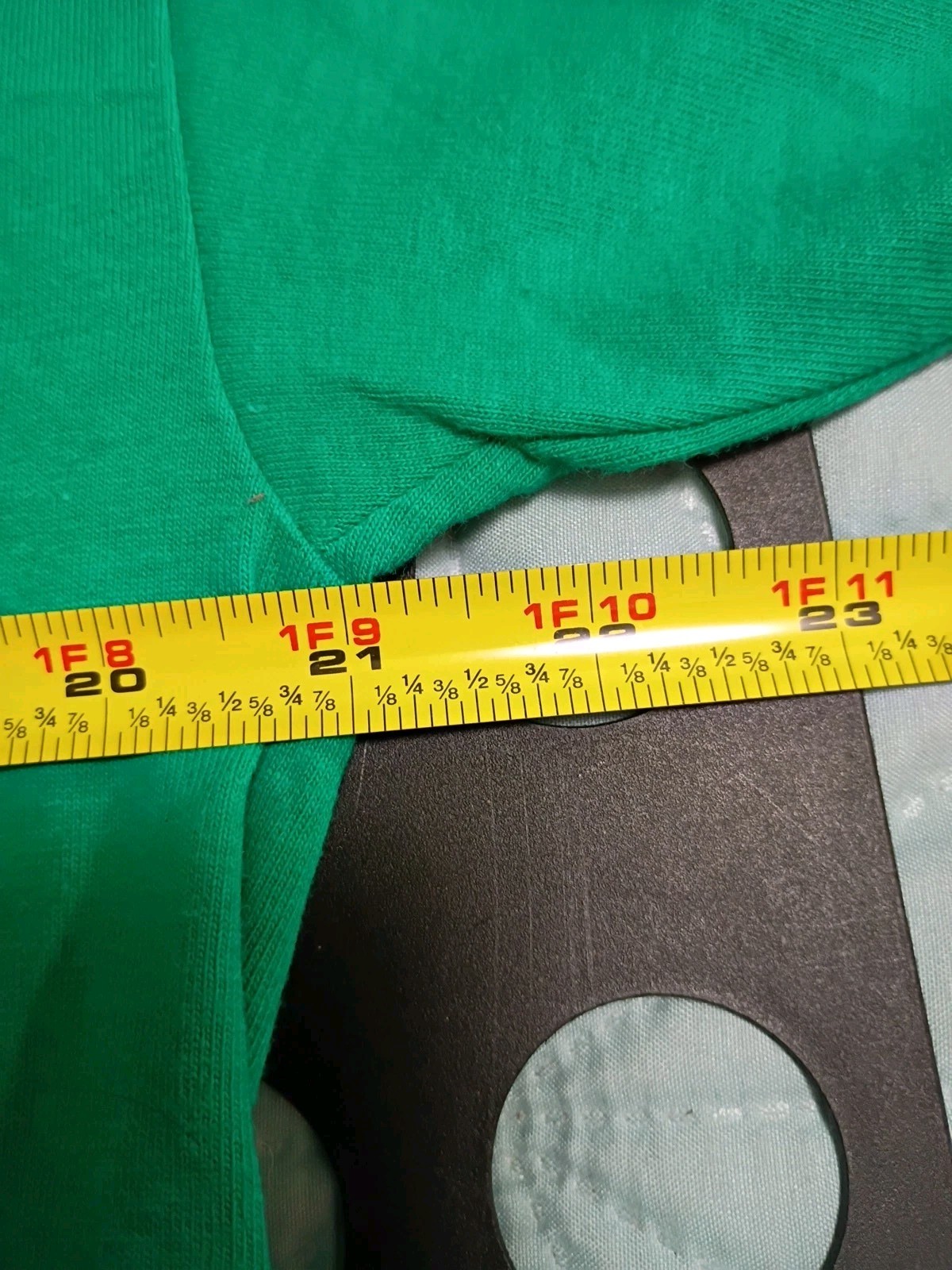 Men's 2010 Popeye Full Body Cotton Short Sleeve T-Shirt Green L gallery