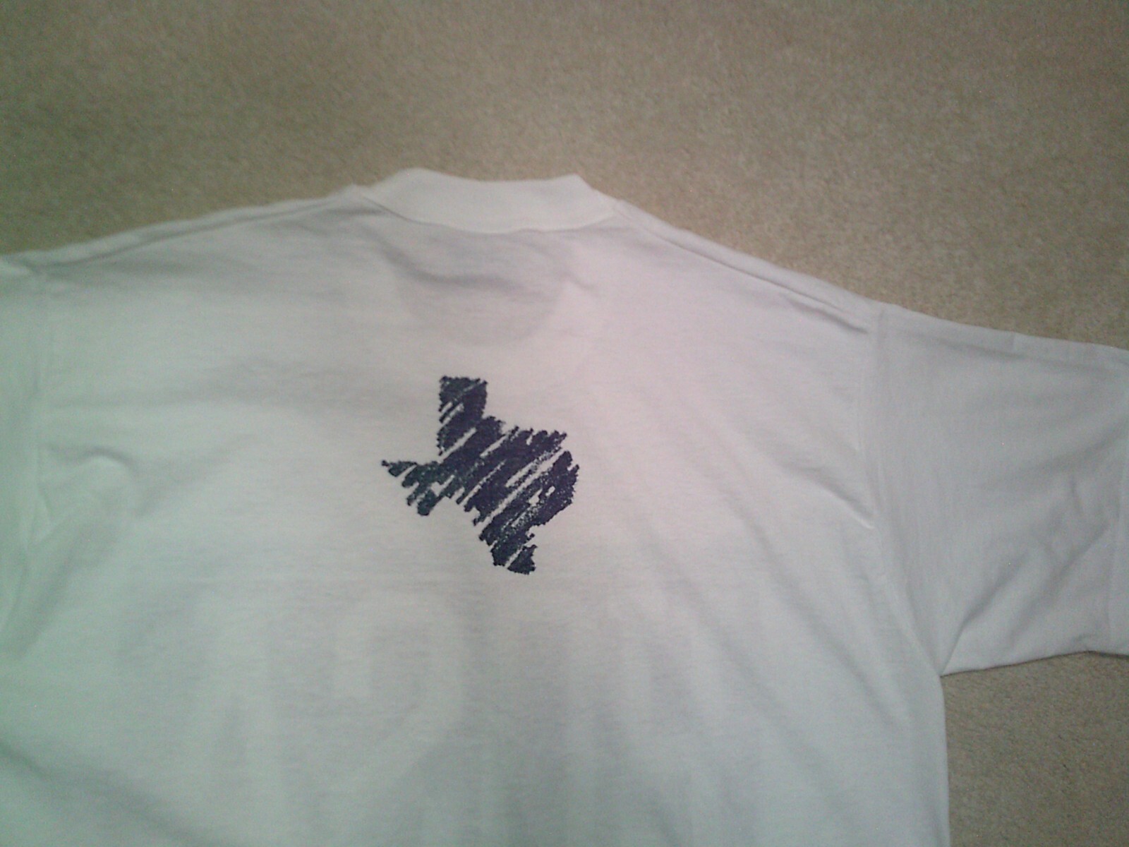 Vintage 90s Texas HOSA T Shirt Mens Large White Single Stitch Screen Stars Best gallery