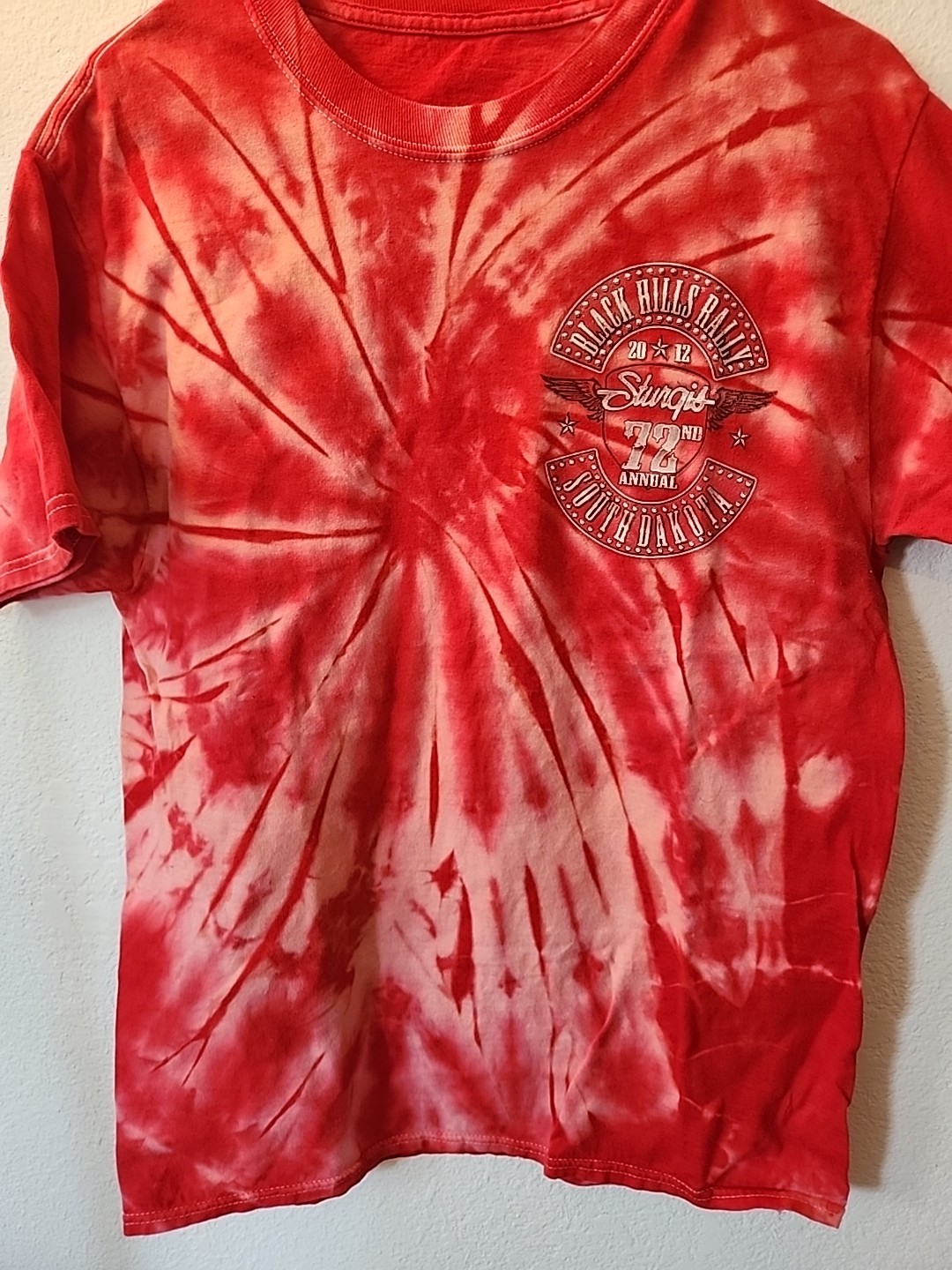 Red Tie Dye Black Hills Rally 2012 Sturgis 72nd Annual South Dakota gallery