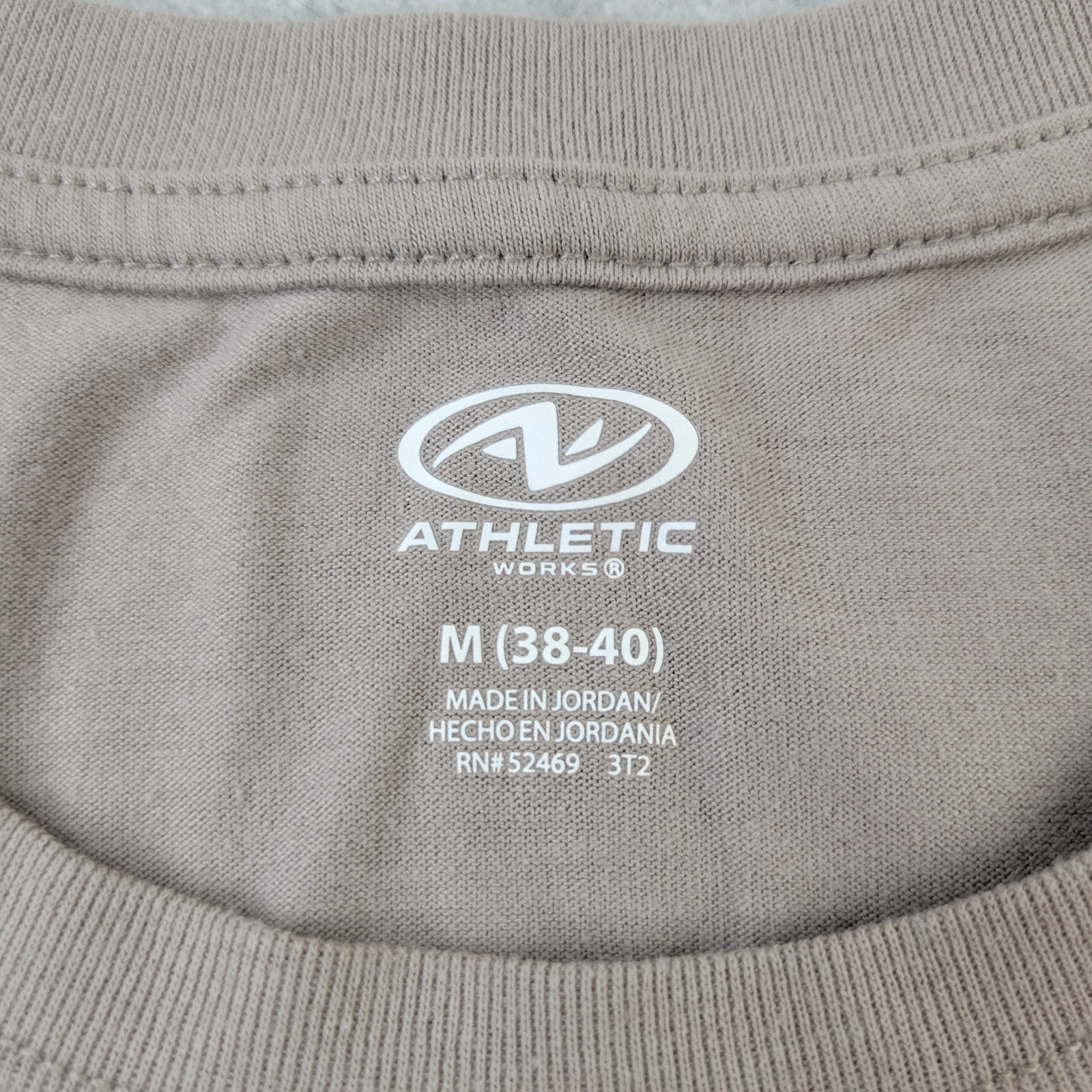 Athletic Works Shirt Mens Medium (38-40) Brown Amarillo By Morning Graphic gallery