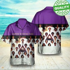 Earth Wind And Fire Faces Album Hawaiian 3D AOP Shirt Unisex S-5XL EM0732