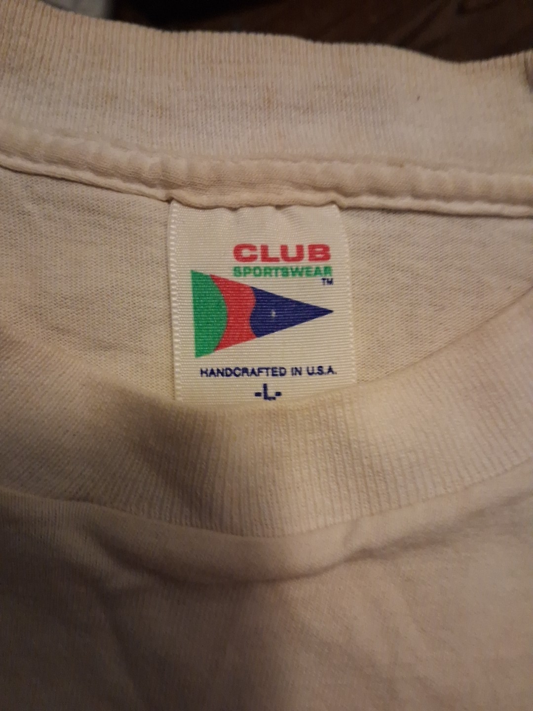 Club Sportswear VTG Single Stitch Men's L T-Shirt gallery