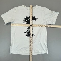 KAWS x Peanuts Shirt Mens Medium White Joe Kaws Snoopy Crewneck Streetwear Y2K