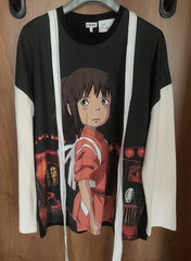 SS22 Loewe x Spirited Away Studio Ghibli Chihiro Textured Shirt – Size M Medium