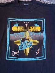 Y2K Vintage 90s Single Stitch Albuquerque, New Mexico biker T-shirt