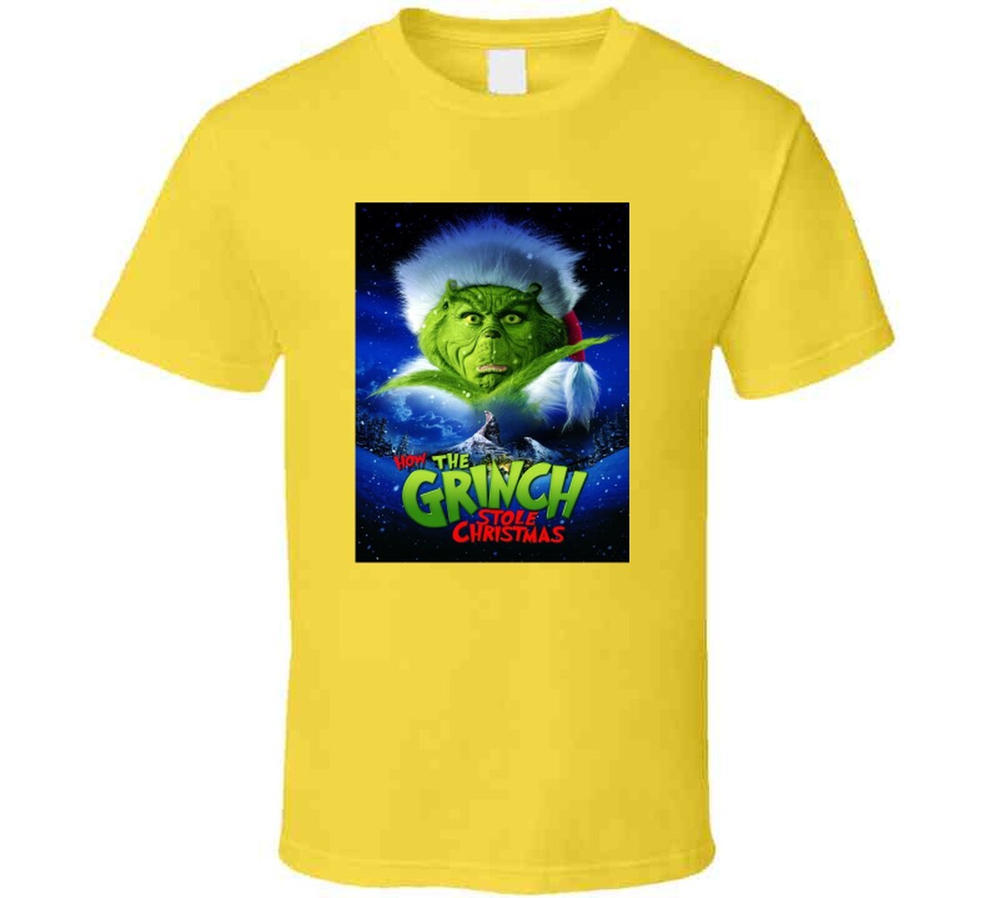 How The Grinch Stole Christmas Movie Tee Classic Holiday Film T Shirt gallery