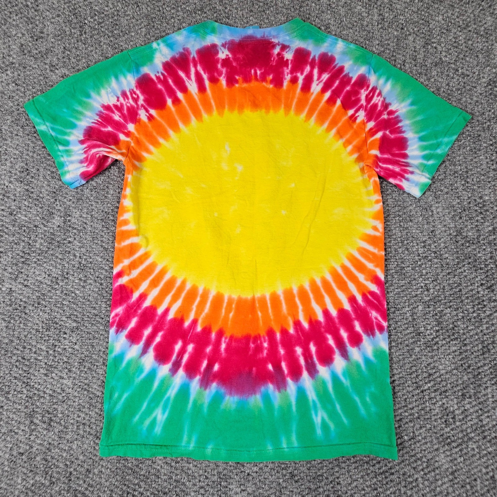 Bored Teenager Earth Day Tie Dye Graphic T-Shirt Mens Small Walking Earth gallery