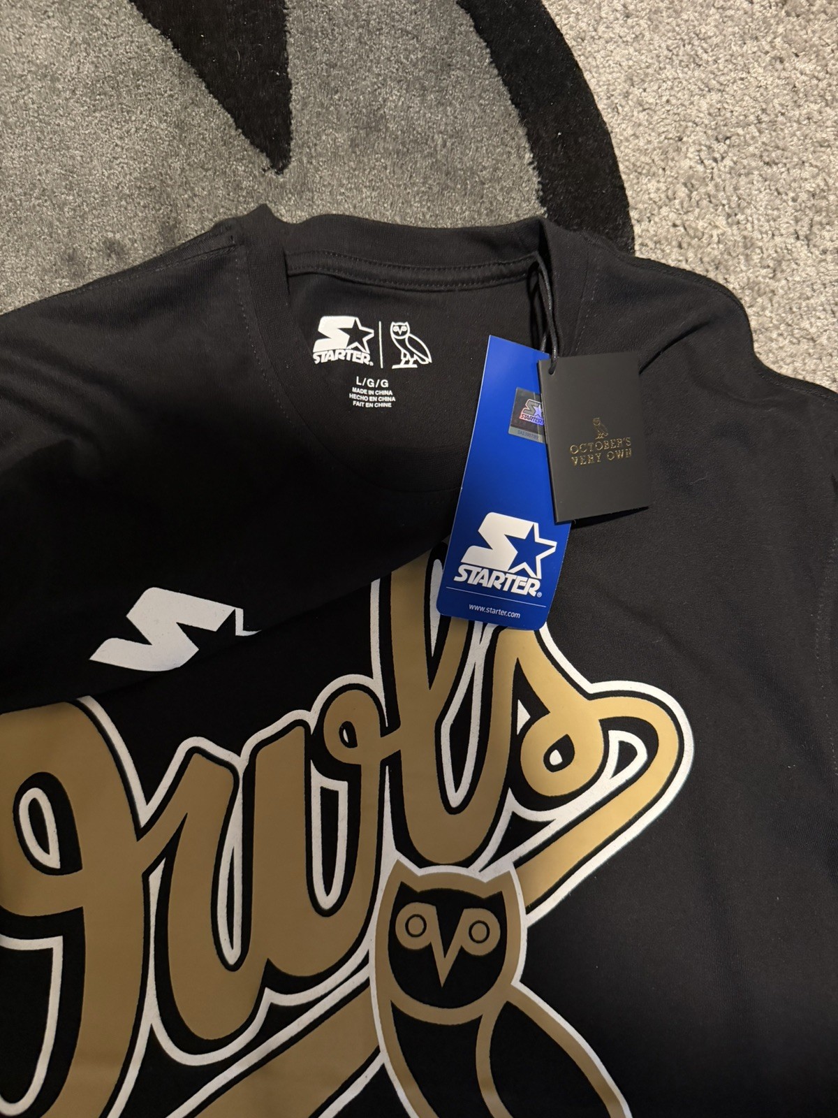 OVO Starter Owls Shirt Octobers Very Own Size Large gallery