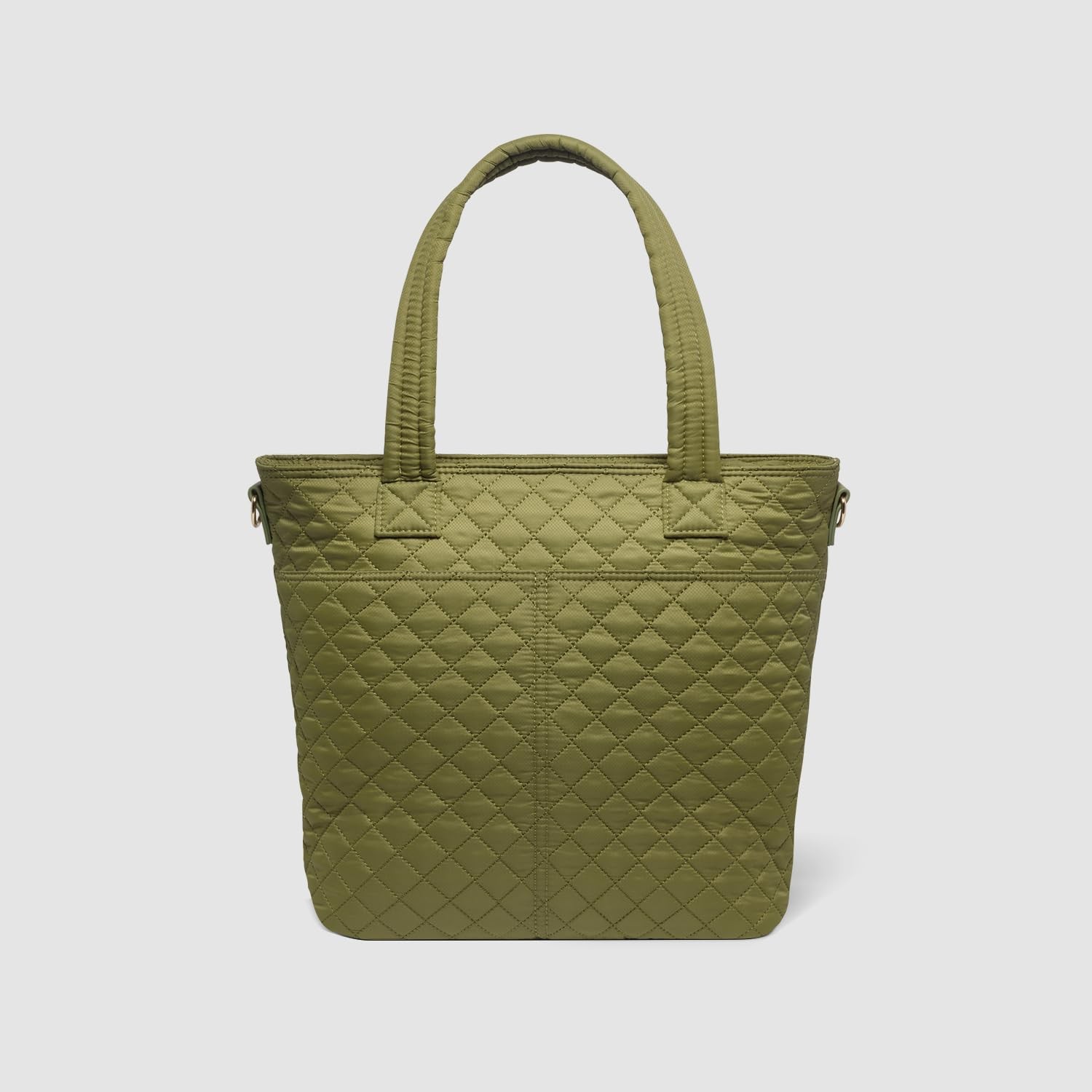 Quilted Tote Bag for Women | Medium Tote Purse with Compartments & Laptop Sle... gallery