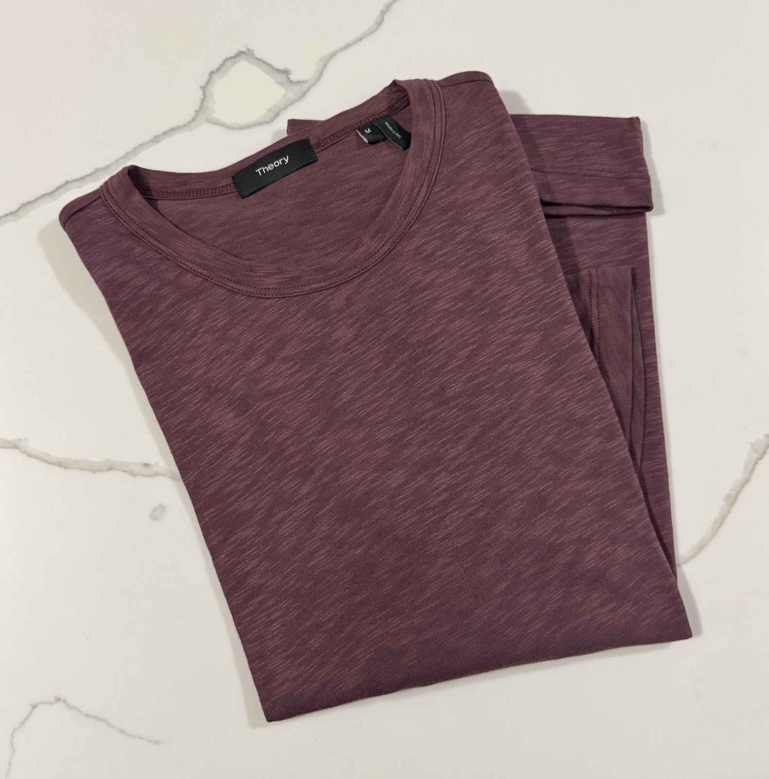 THEORY Men's Essential Cosmos Slub Short Sleeve Tee Retail: $75 (NWT) gallery