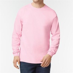 Gildan Mens Plain Long Sleeve Crew Neck Ultra Cotton T Shirts, Tops | S-2XL