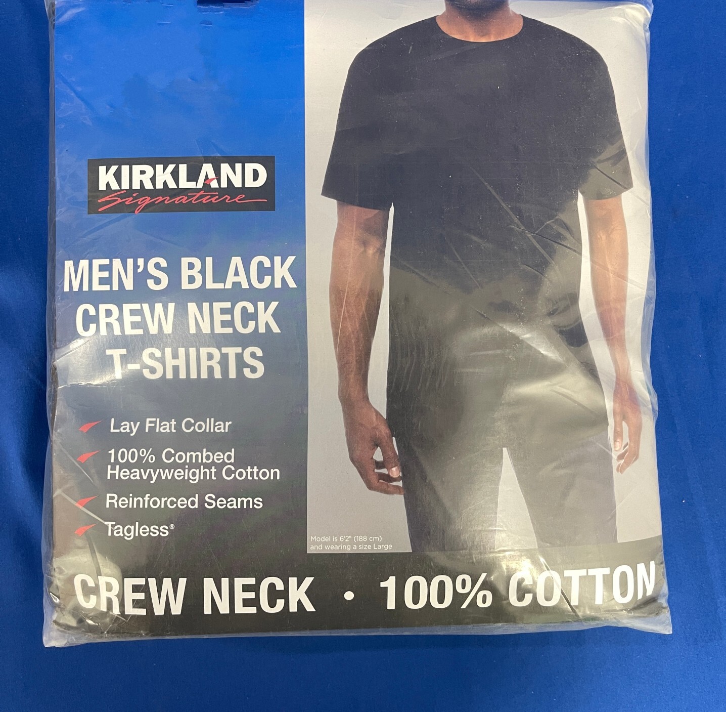 Kirkland Signature Men’s Crew Neck 6-Pack T-Shirts - Choose Color & Size - NEW gallery