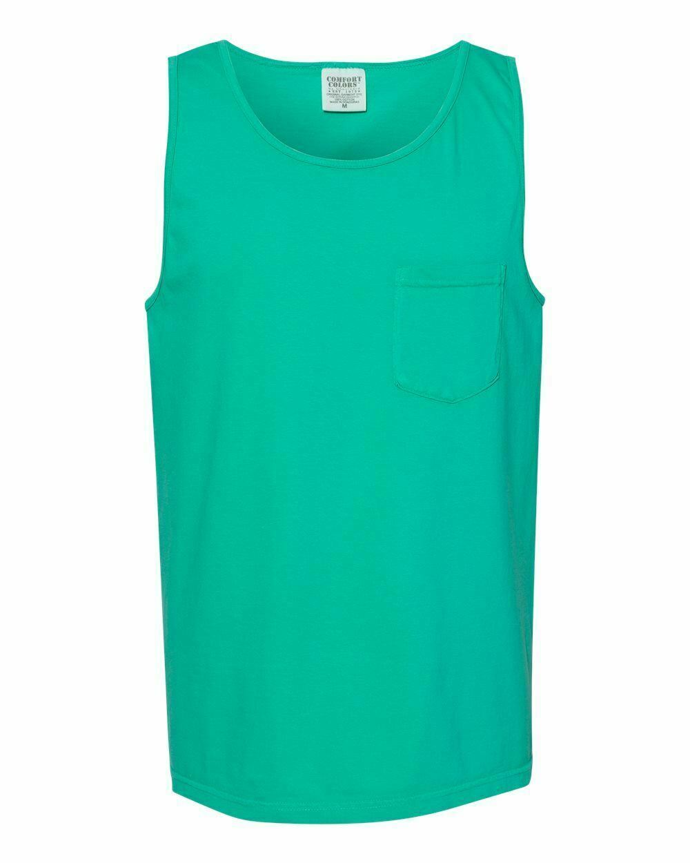 Comfort Colors 9330 - 3 First Quality Pocket Tank Tops- Assorted Colors gallery
