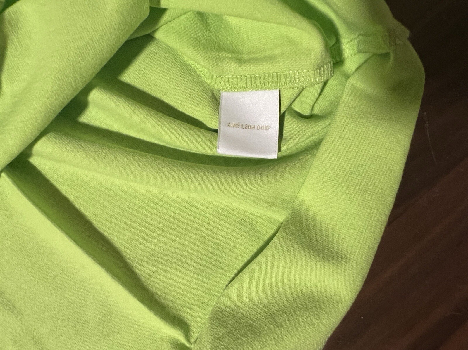 Aime Leon Dore ALD/New York Mets Unisphere Tee Acid Lime Logo T-Shirt XS Queens gallery