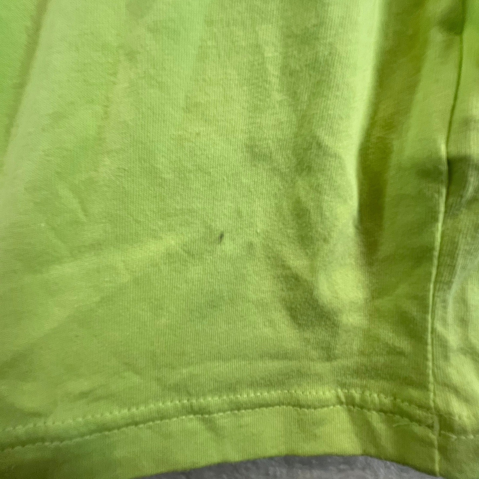 Adidas Essential Tee Mens 2XL Pulse Lime Green Trefoil Logo IL2520 NWT gallery