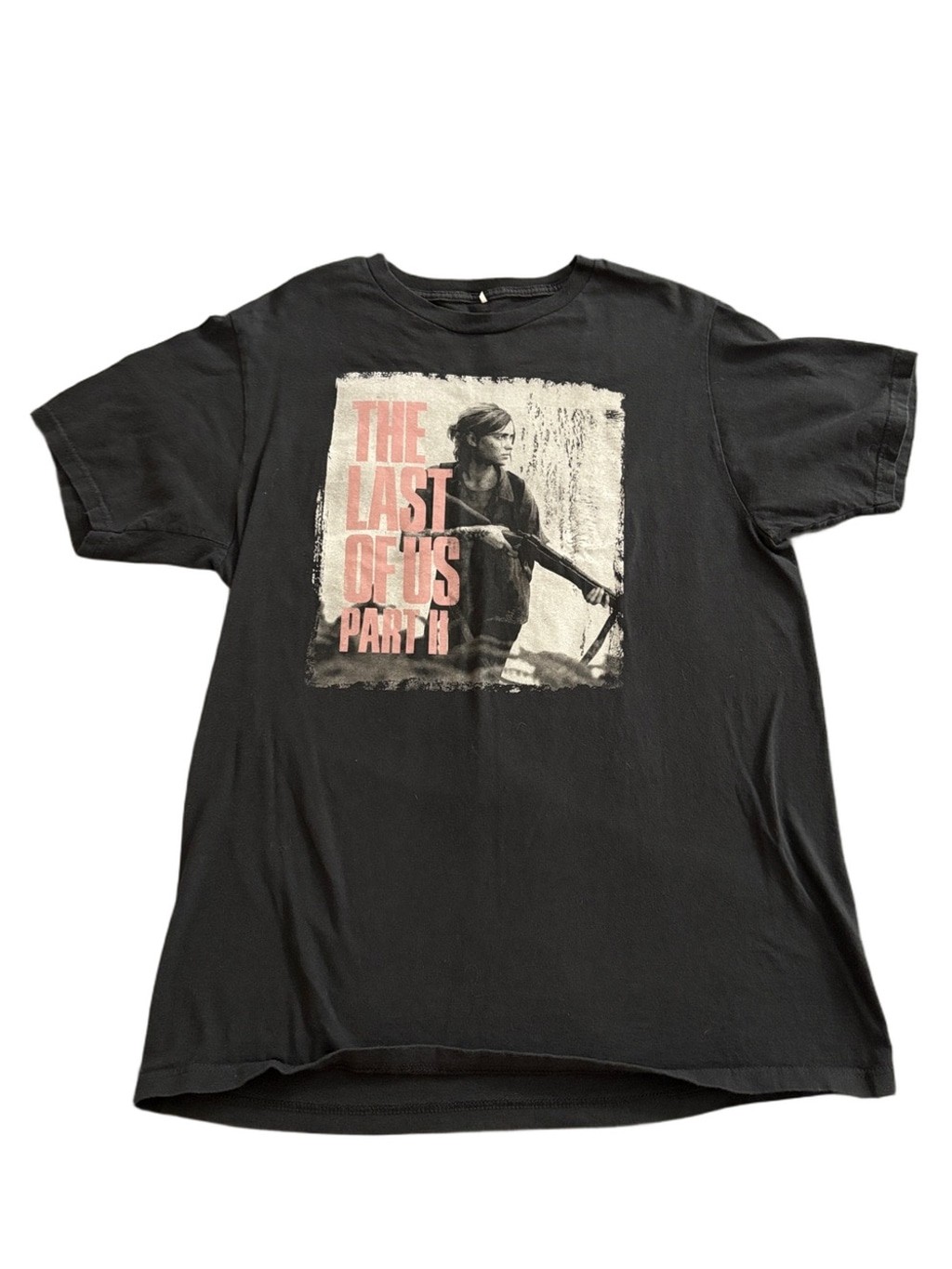 The Last of Us Part II Ellie Graphic Tee Black Medium Naughty Dog Game gallery
