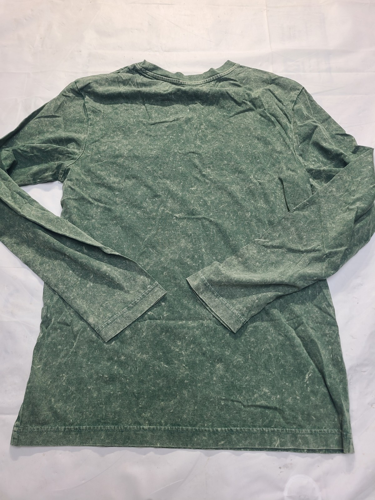 Men's Long Sleeve T-Shirt Original Use Green Size Small gallery