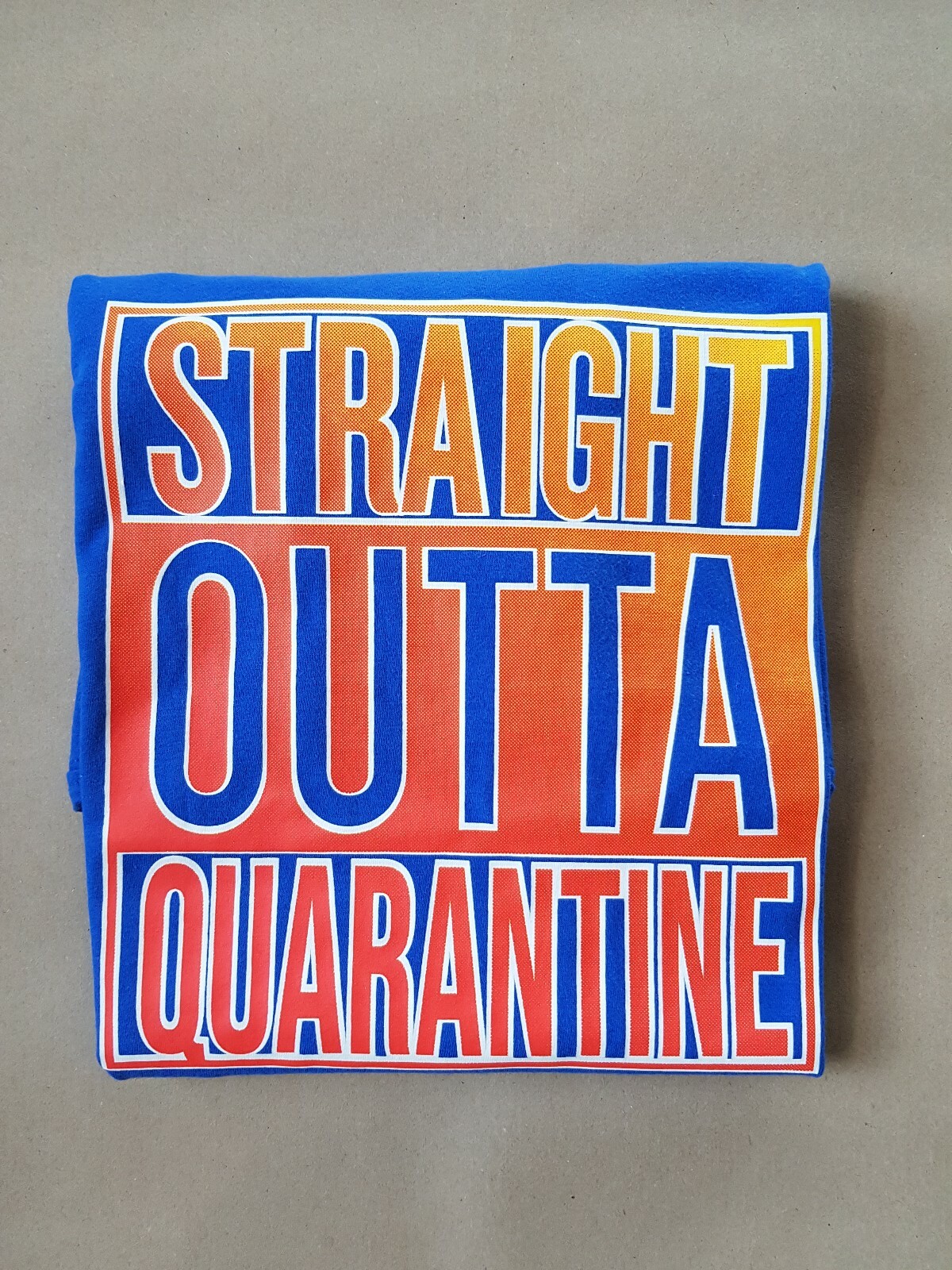 Straight Outta Quarantine Social Distancing Pandemic Graphic T-Shirts Large New gallery