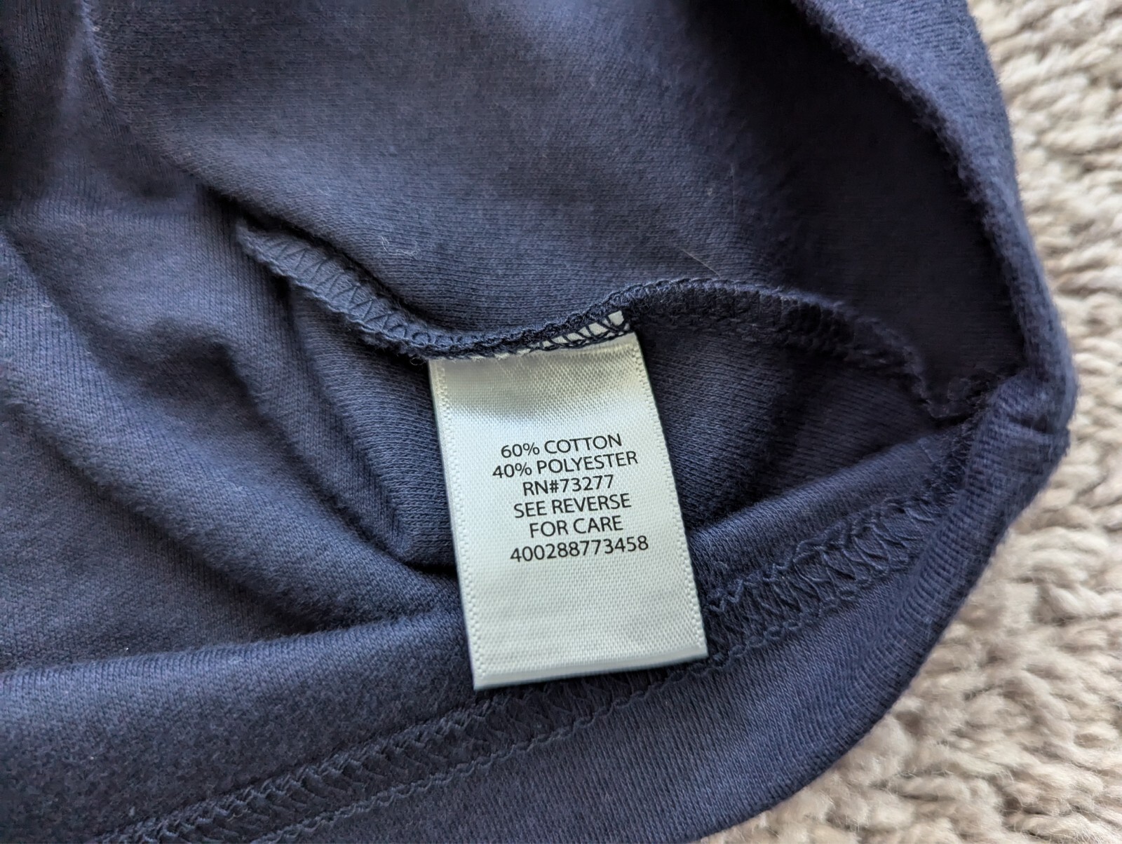 Croft & Barrow Sweatshirt Men XXL Easy Care Blue Pullover Lightweight gallery