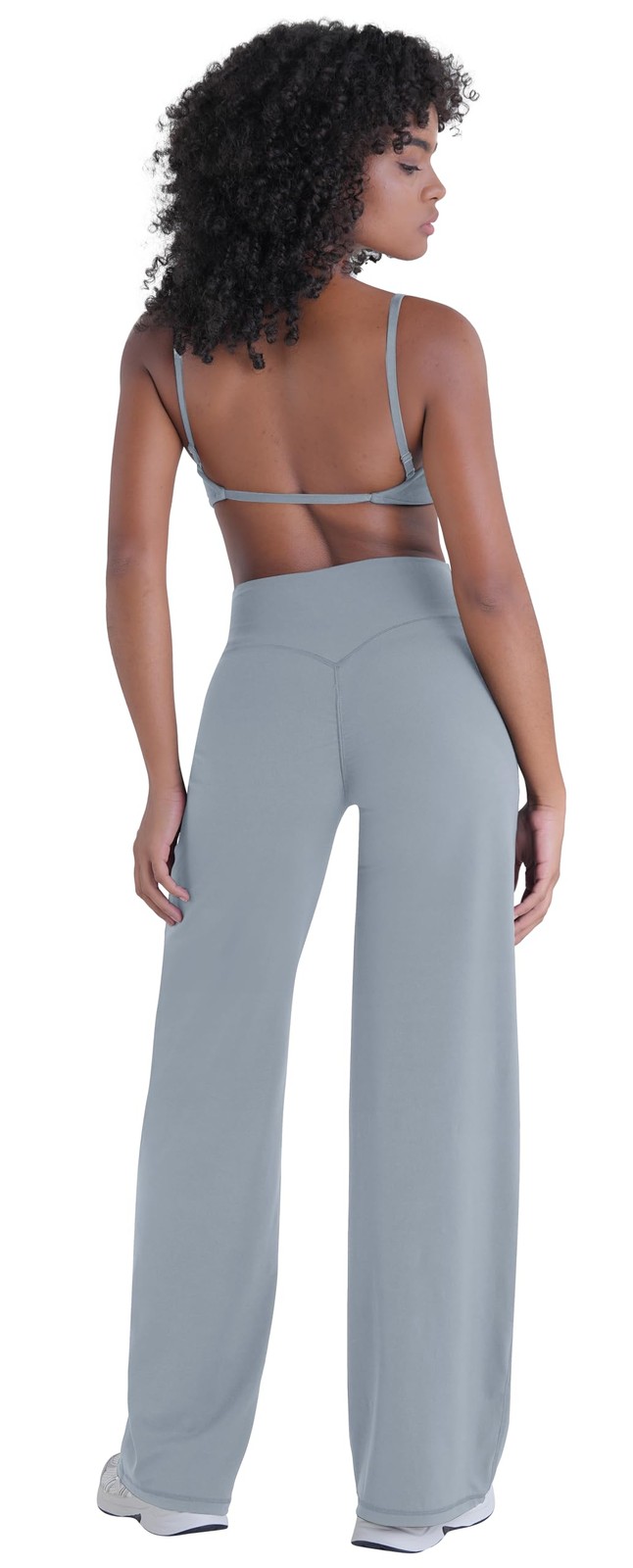Butt Lifting Wide Leg Yoga Pants – High Waist, No Front Seam, Tummy Control, ... gallery