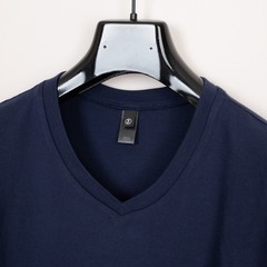 AG Adriano Goldschmied Bryce Tee Size M Deep Navy V-Neck T-Shirt