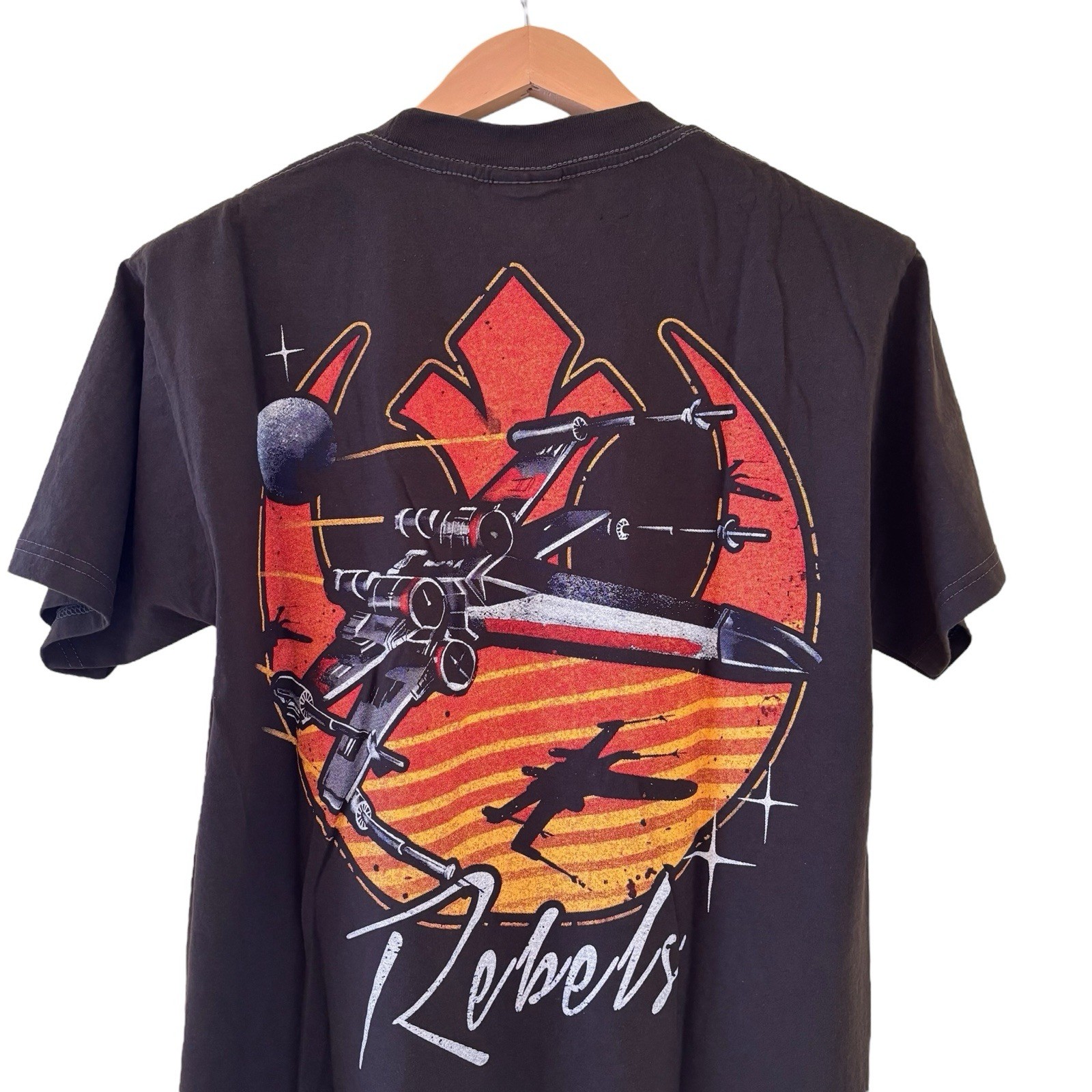 Vintage Star Wars Classic Rebels Darth Vader Modern T-Shirt REPRINT Size Large gallery