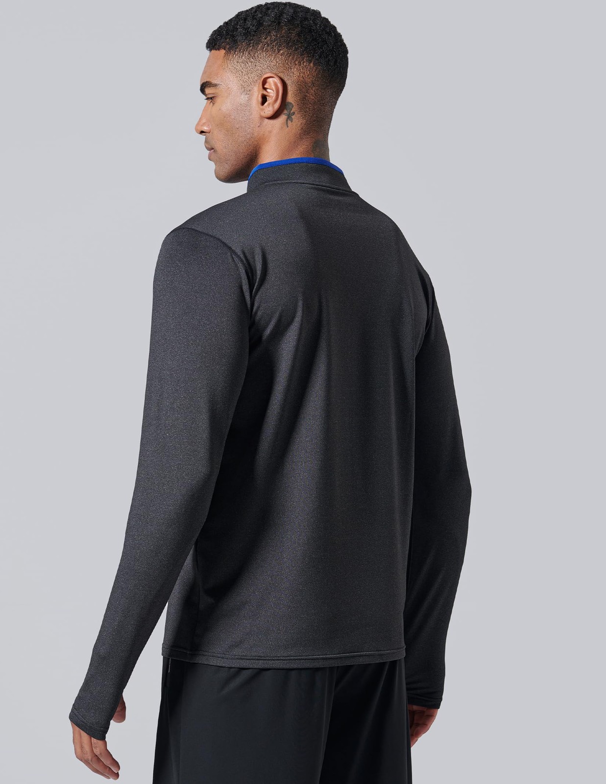3-Pack Men’s Quarter-Zip Pullover – Lightweight Long Sleeve Athletic Jackets,... gallery