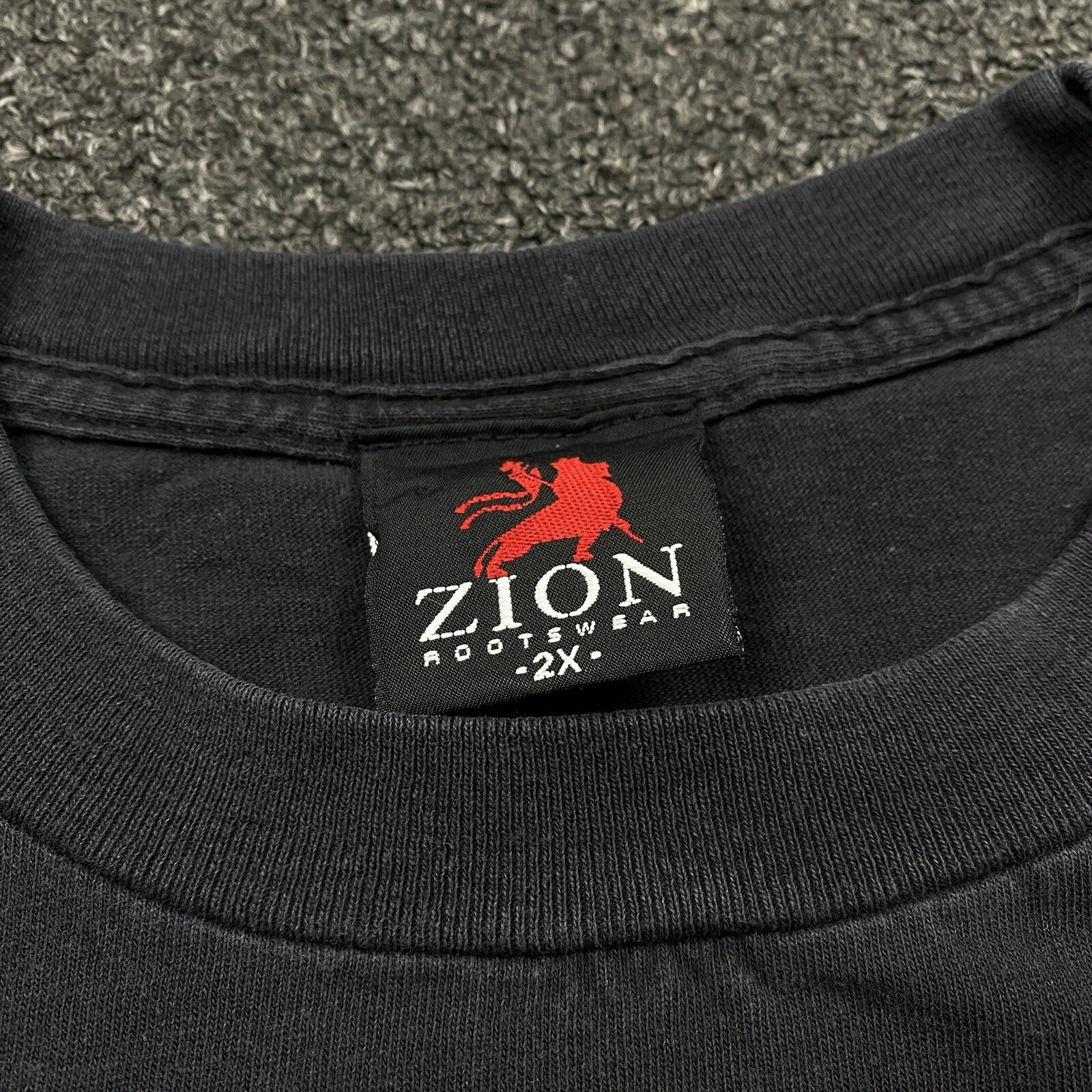 Johnny Cash Zion Roots Wear 2007 T Shirt Men’s Size 2XL Black Country Tee gallery