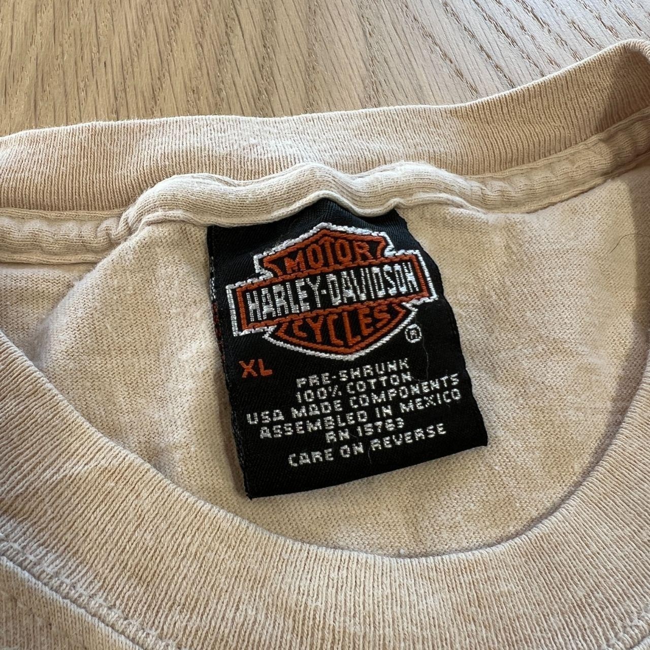 Vintage 2001 Harley-Davidson graphic tee gallery