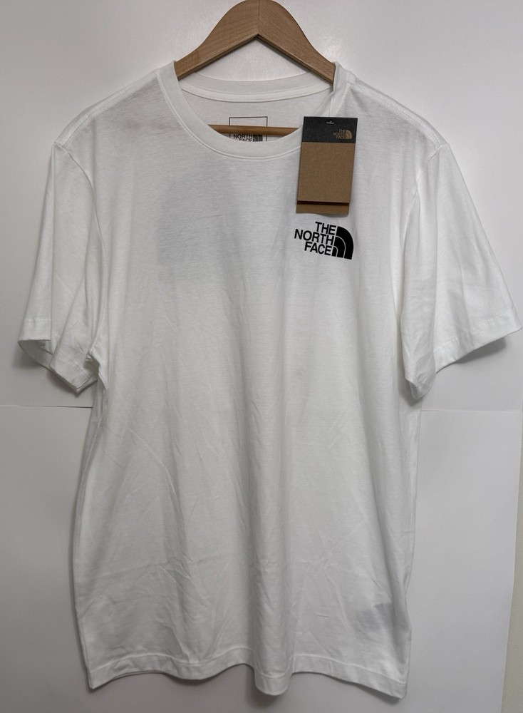 The North Face Men’s T Shirt Throwback 2.0 Tee White Size XL NWT