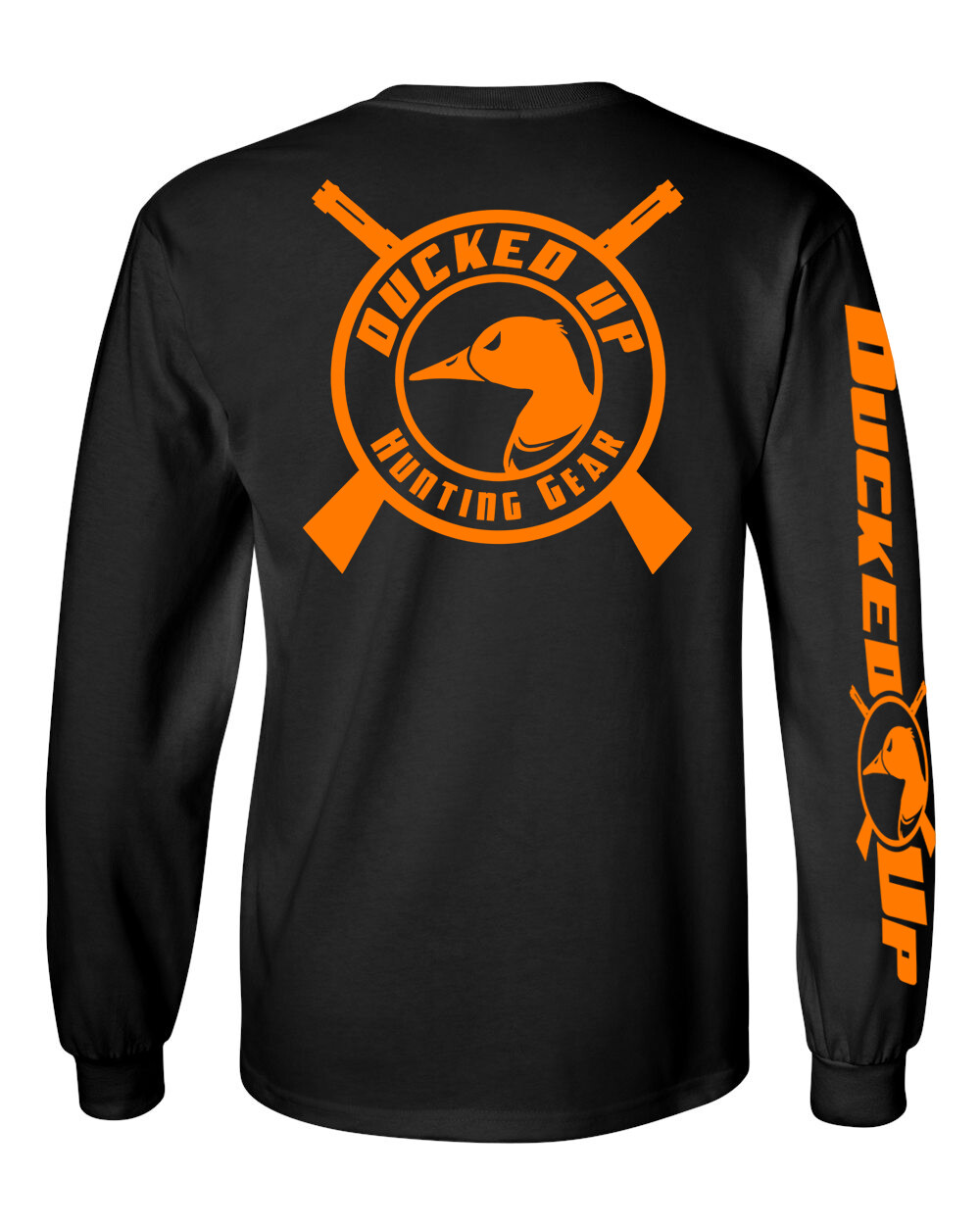 Ducked Up T shirt long sleeve men's hunting apparel Duck call shotgun hunter gallery