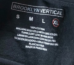 Brooklyn Vertical Happy Pink Face Graffiti T Shirt Xl Black