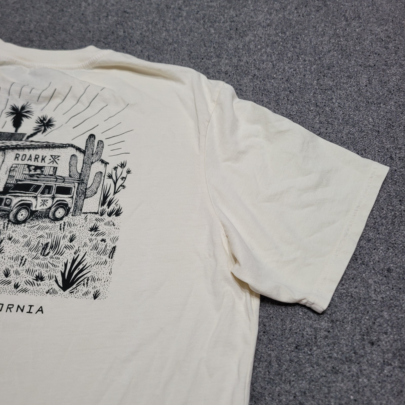 Roark Shirt Mens 2XL XXL Bone White San Diego Crewneck Travel Trail Hiking gallery