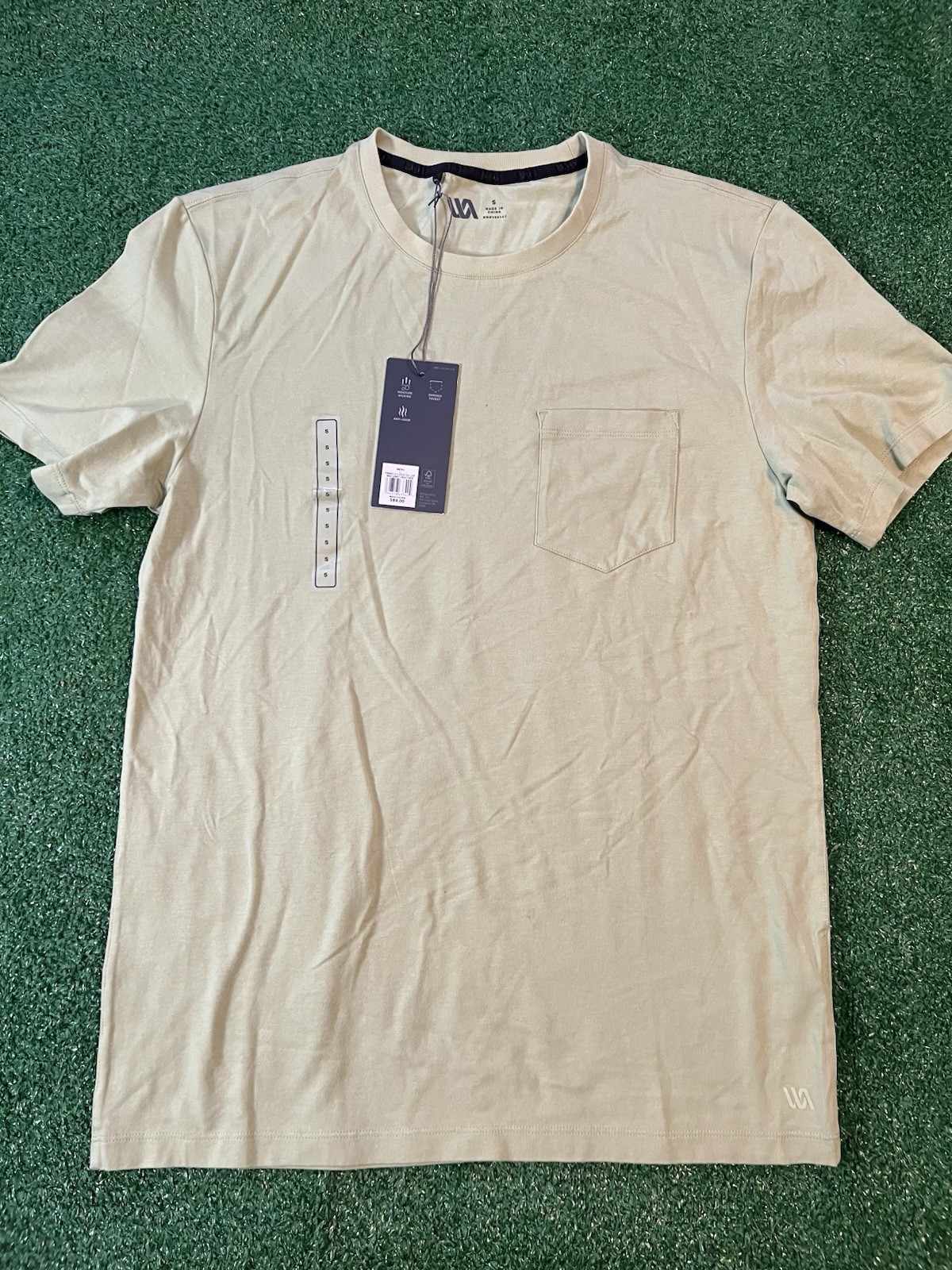VRST Men Pocket Tee Shirt New Tinted Green MENS SIZE Small NWT gallery