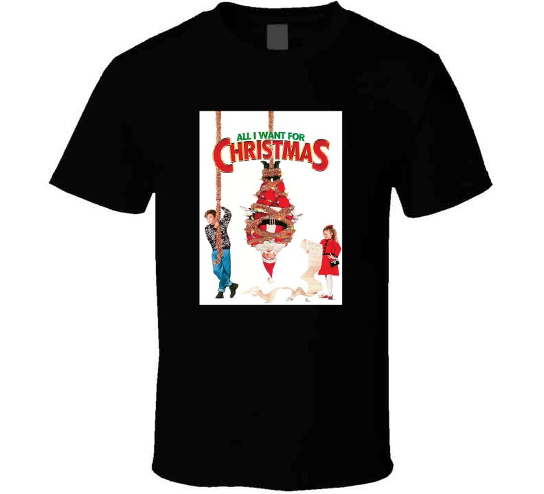 All I Want For Christmas Movie Tee Classic Holiday Comedy T Shirt gallery