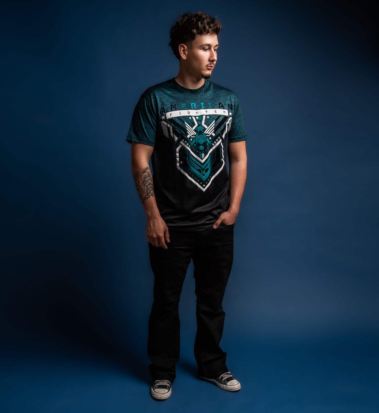 American Fighter Men's T-shirt Sawgrass gallery