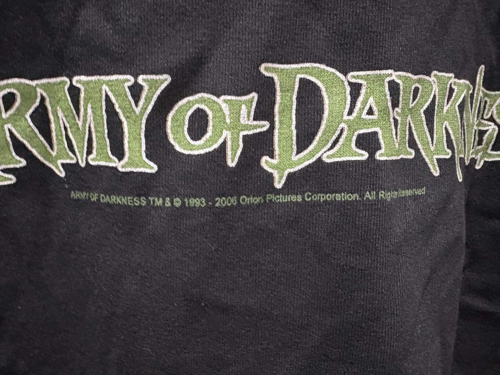 Vintage Army of Darkness Shirt Mens Medium Black Graphic Evil Dead 2005 00s gallery