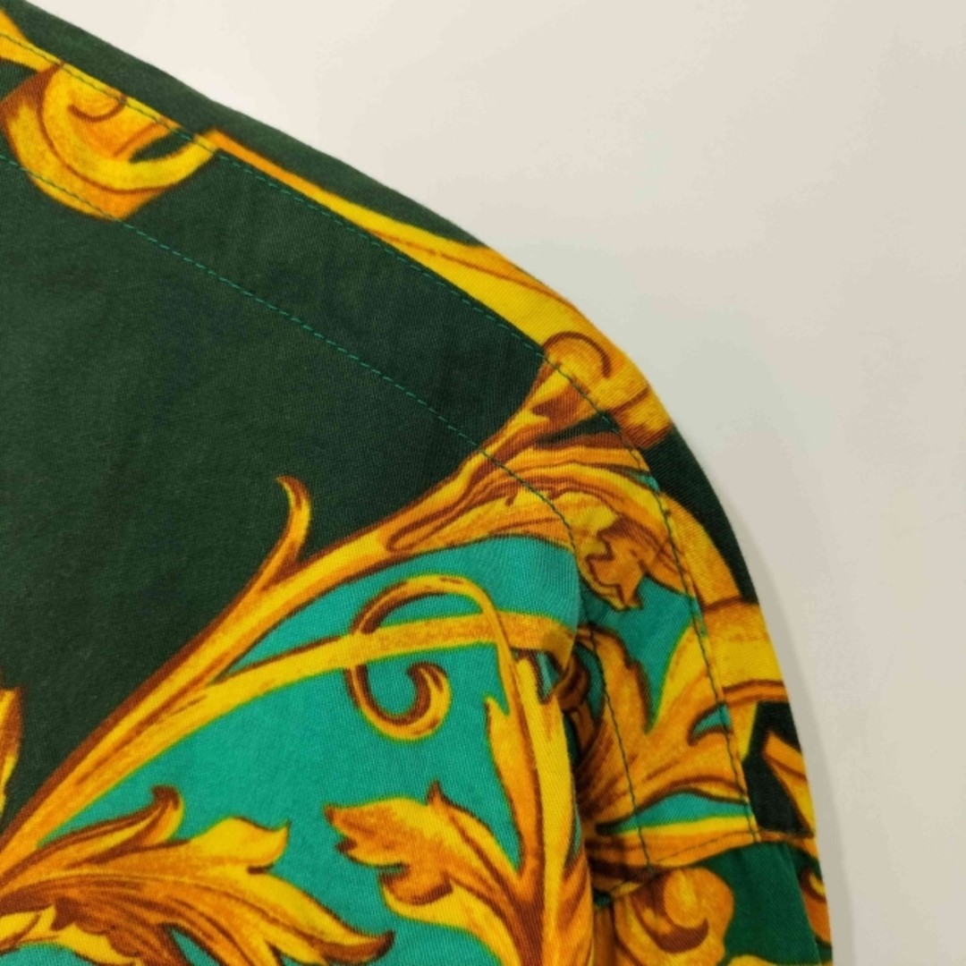 VERSUS Baroque Pattern Flat Front Shirt Men's Used BAZZ-0 gallery