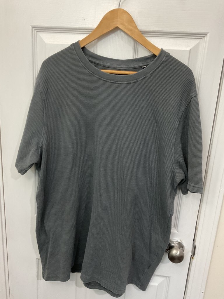Common People Grey Textured T-Shirt gallery