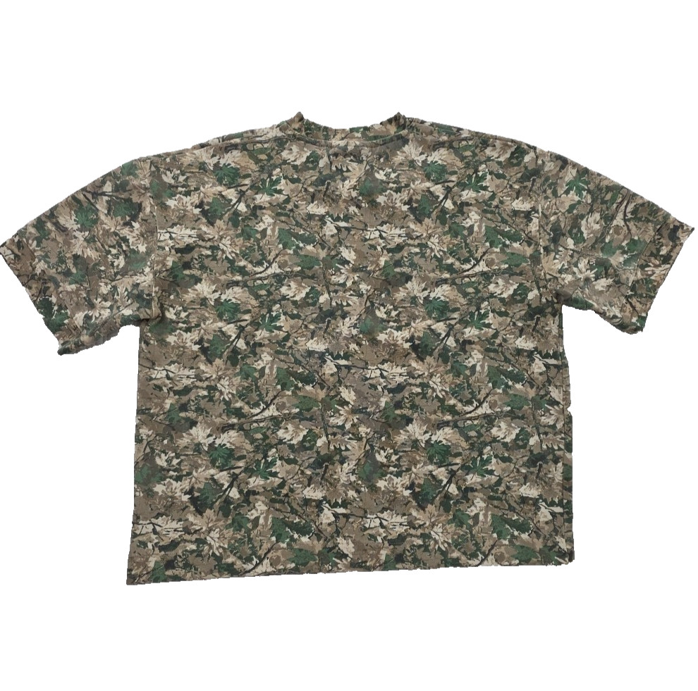 Amongst Others Camo Shirt Mens L Large Green Boxy Drop Shoulder Oversized gallery