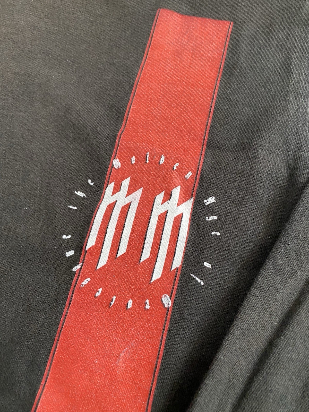 2002 Marilyn Manson The Golden Age Of Grotesque Long Sleeve Vintage T-Shirt | S gallery
