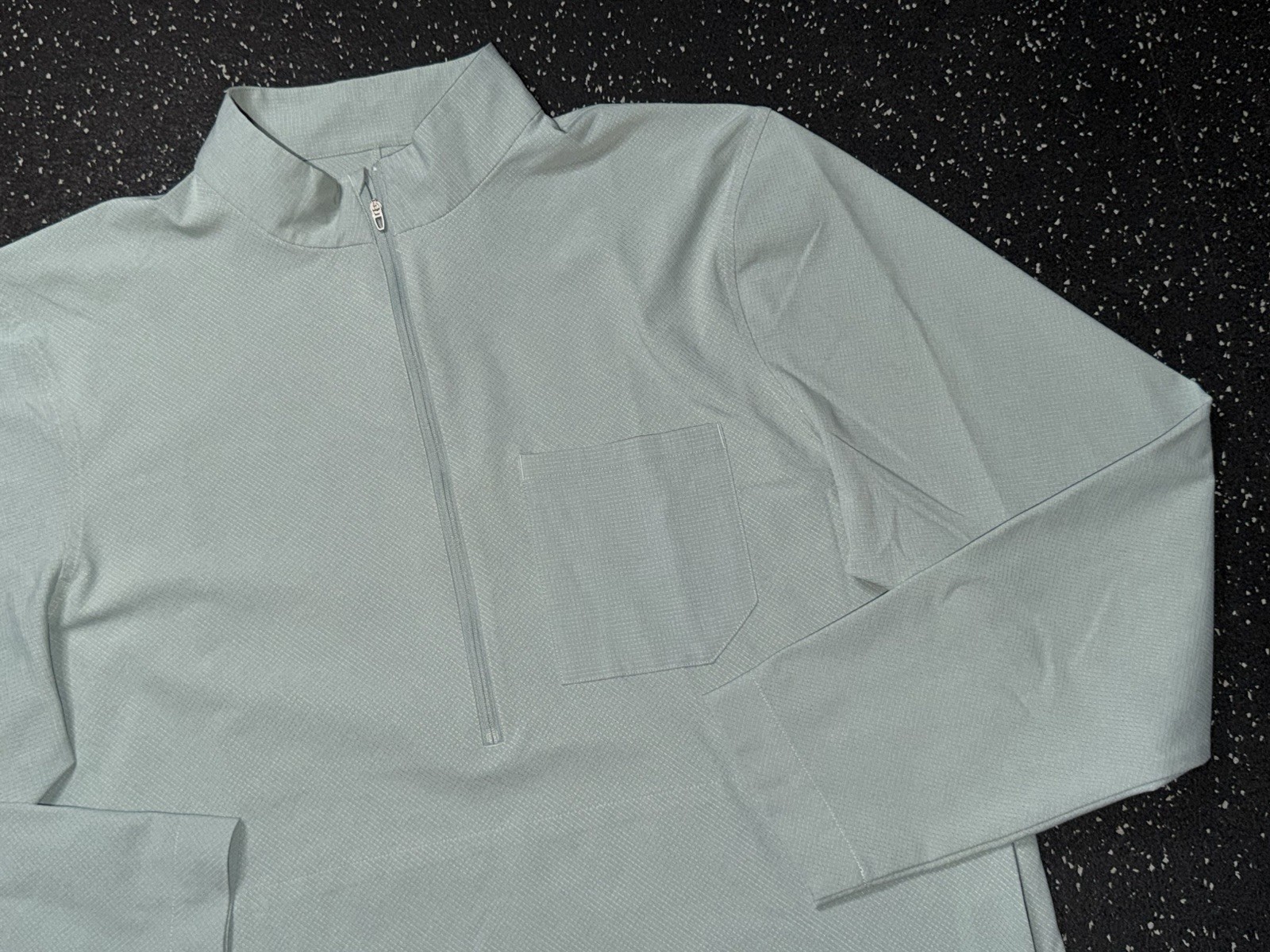 Lululemon Woven Air Half Zip Pullover Men Jacket X-Large Green Performance