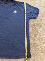 Poncho Outdoors Double Sided Graphic Short Sleeve T-Shirt Heather Blue Men’s XL