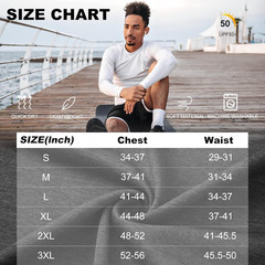 7 Pack Long Sleeve Shirts for Men UPF 50+ UV Sun Protection Quick Dry Moisture W