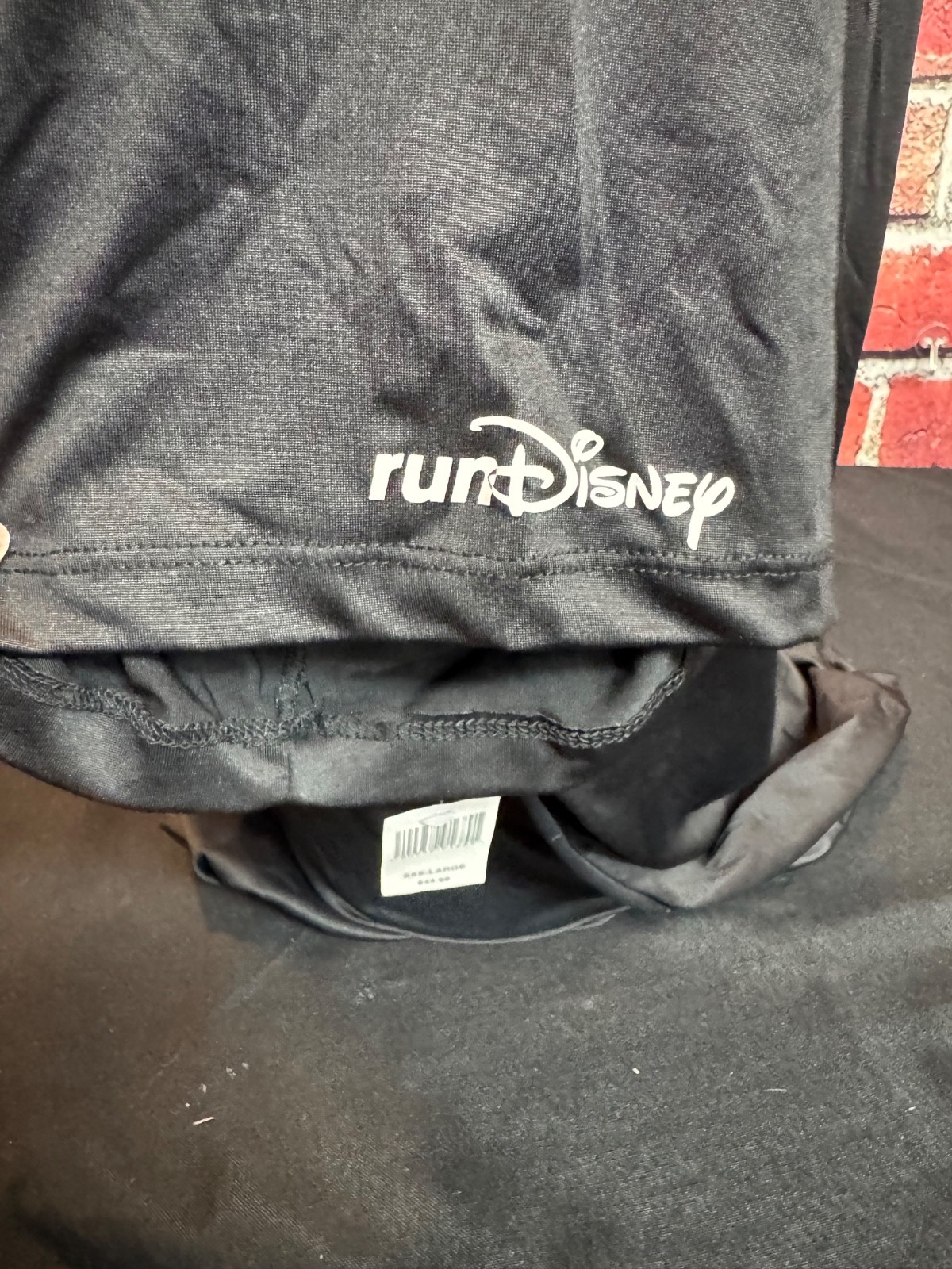RunDisney 2022 13.1 Miles Black Shirt "I DID IT" Wine Dine Half Marathon 3XL NWT gallery