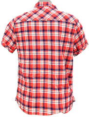 Silver Jeans Co. Cassidy Short-Sleeve Plaid Shirt Multi XLarge
