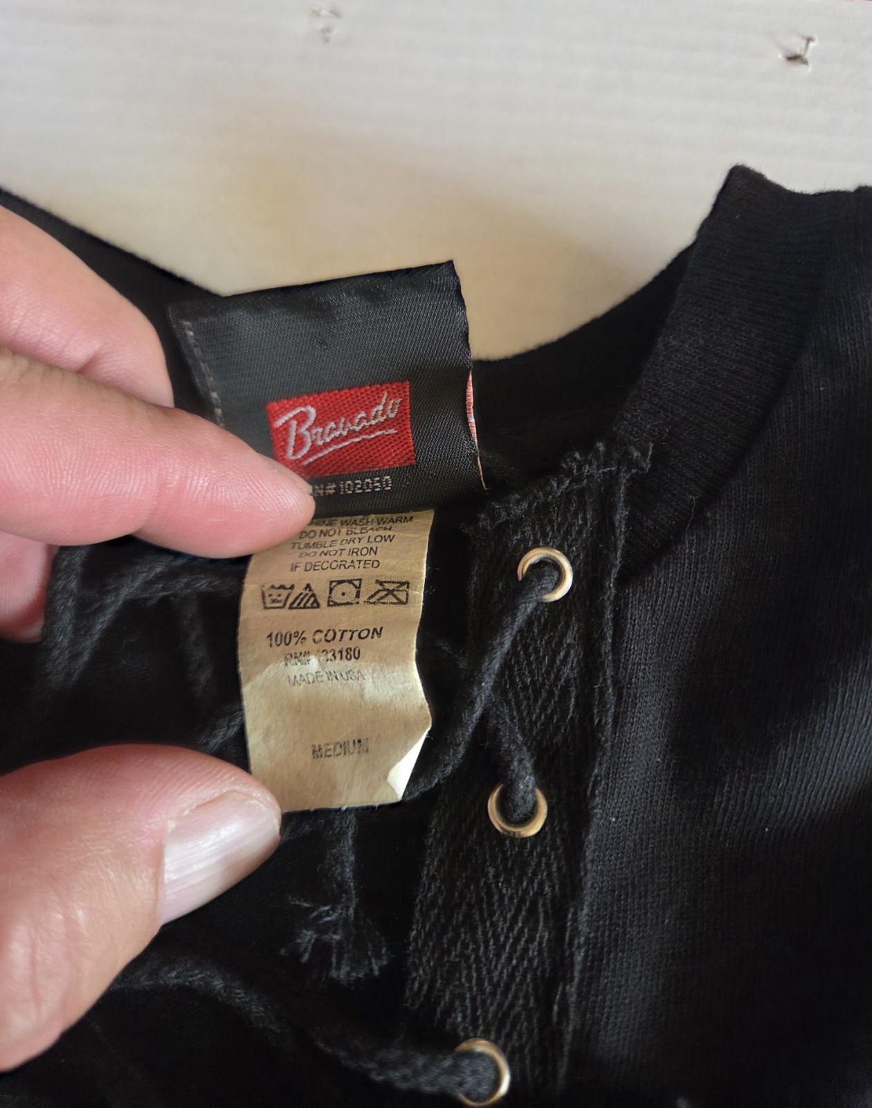 Harley Davidson Lace Up Shirt Size M gallery