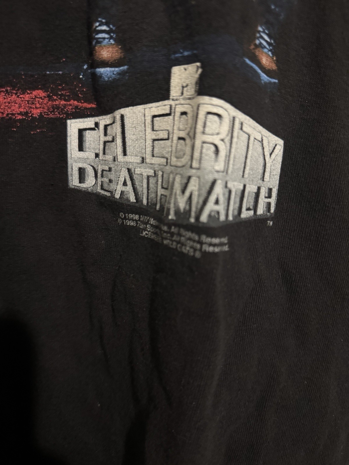 Stone Cold Celebrity Deathmatch Vintage Shirt WWF Original TV Show gallery