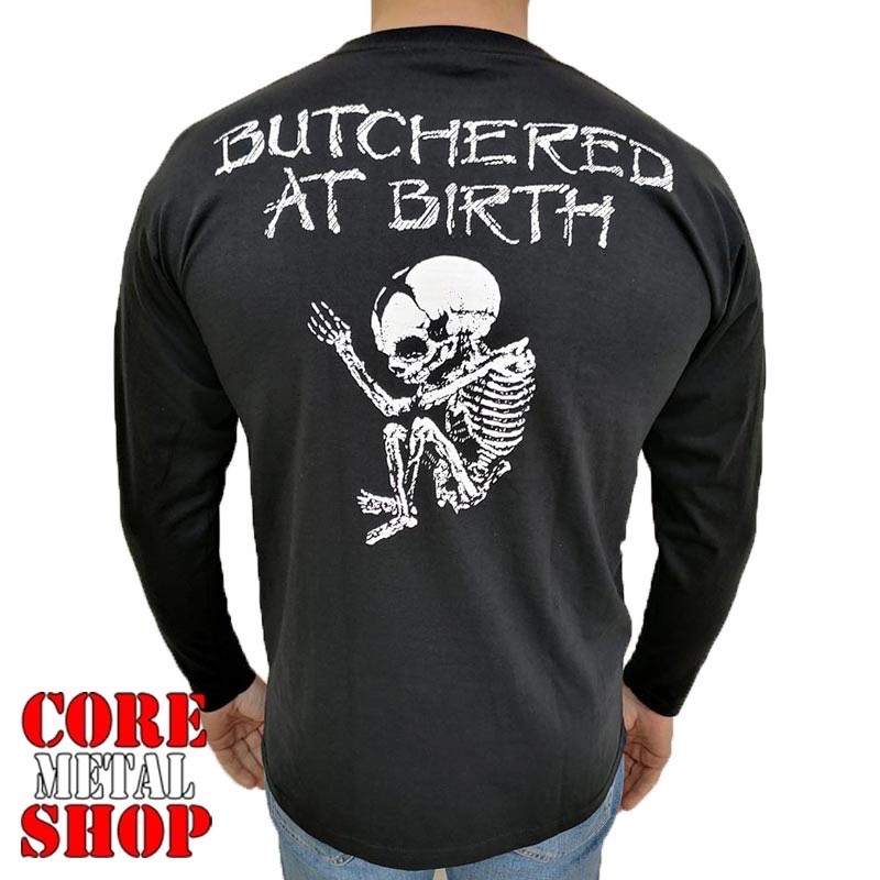 Cannibal Corpse "Butchered at Birth" Long Sleeve Black T-Shirt gallery